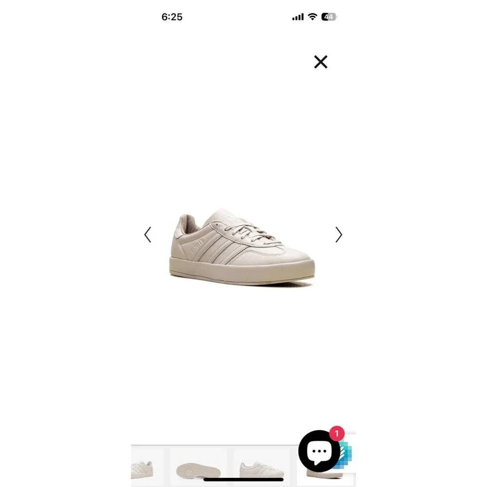 New Adidas Gazelle Indoor Lux Alumina JI3508 Beige Unisex Men 7 Women 8